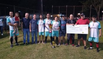 Sintrascoop equipe que ficou em segundo lugar 