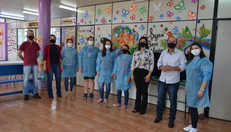 Administração Municipal de Nova Aurora realiza visita ao Projeto Piá