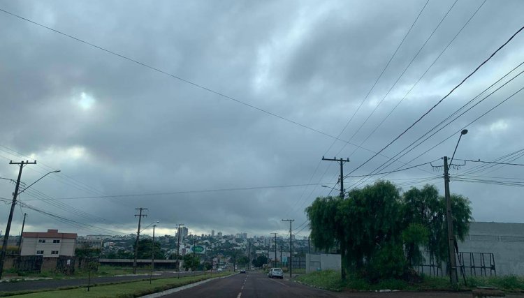 Temporais isolados devem atingir a região oeste nesta tarde