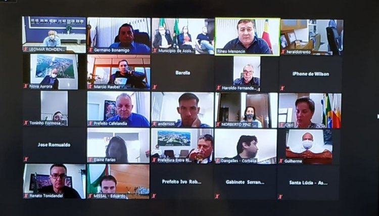 Agravamento da pandemia motiva reunião emergencial de prefeitos do Oeste do PR 
