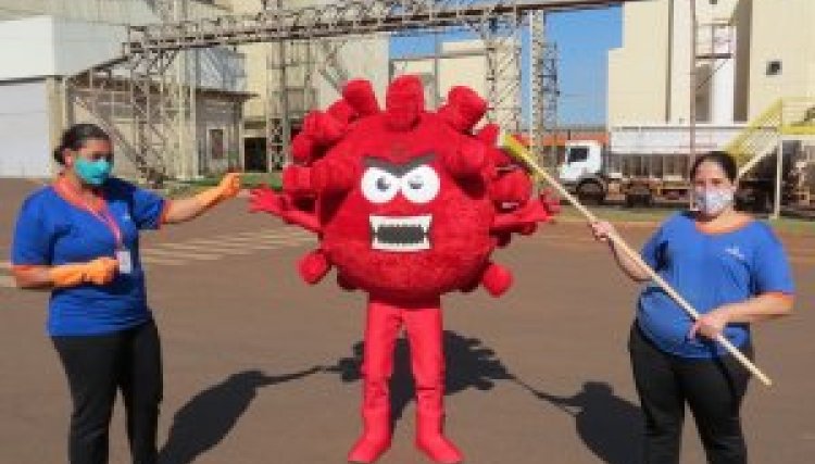 Campanha alerta para atitudes que evitam contaminação pelo Covid-19 na Copacol 