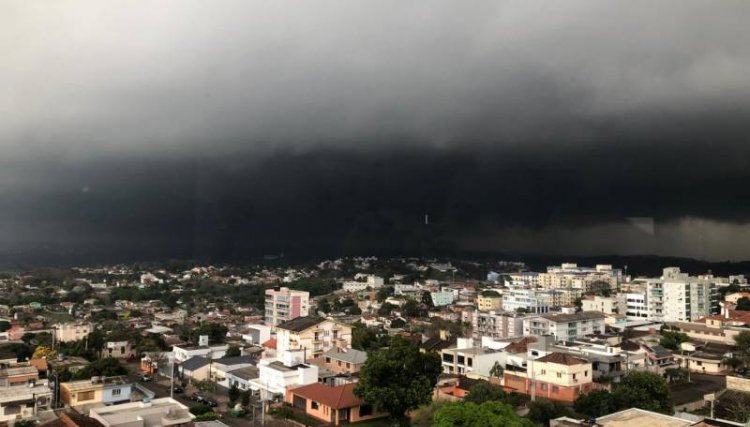 Alerta de ciclone extratropical para o Paraná