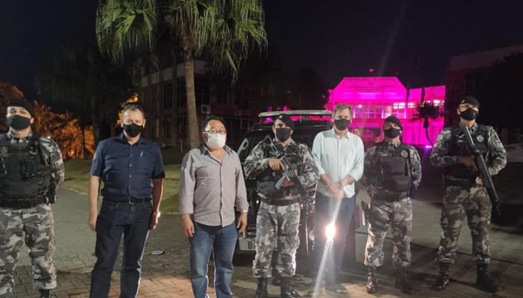 Equipes do Choque e do Bope chegam a Cafelândia 