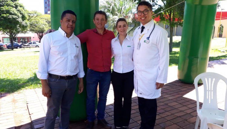 Unimed em Parceria com Acicaf realiza blitz em Cafelândia