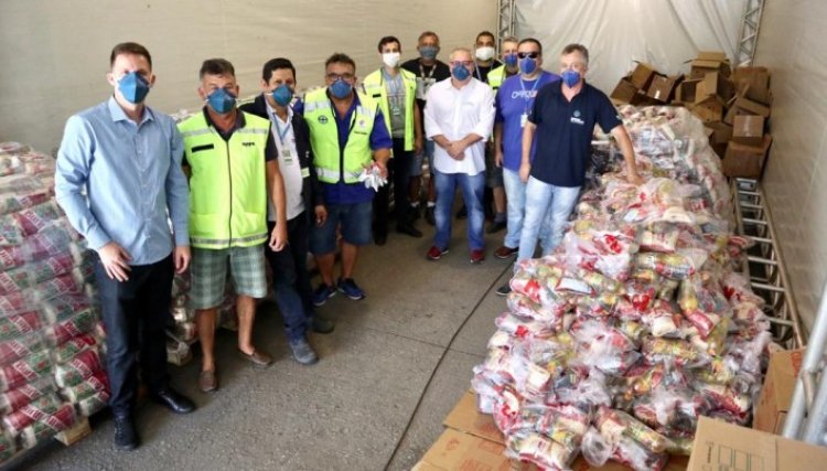 Cooperativas se unem e realizam doações para caminhoneiros e a produção de máscaras no PR