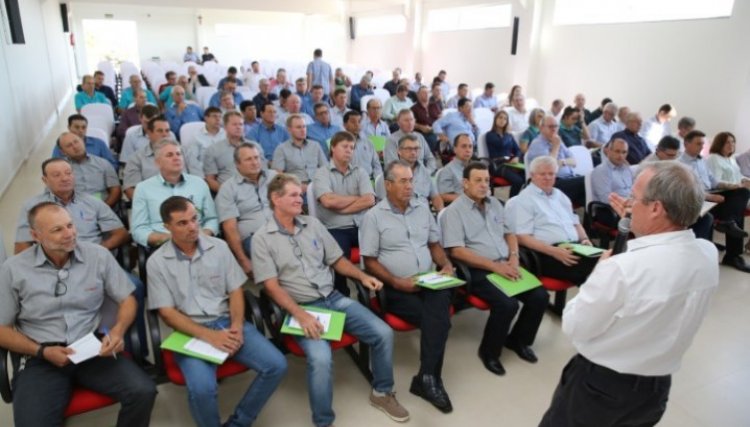 Presidente da Copacol Valter Pitol, participa de reunião que tem entre os temas o coronavírus 