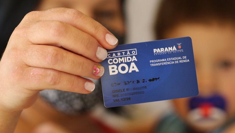 Cartão Comida Boa garante comida na mesa da população paranaense 