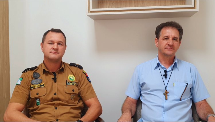 Irmãos Ronfini juntos pela fé e a segurança de Cafelândia, veja o vídeo 