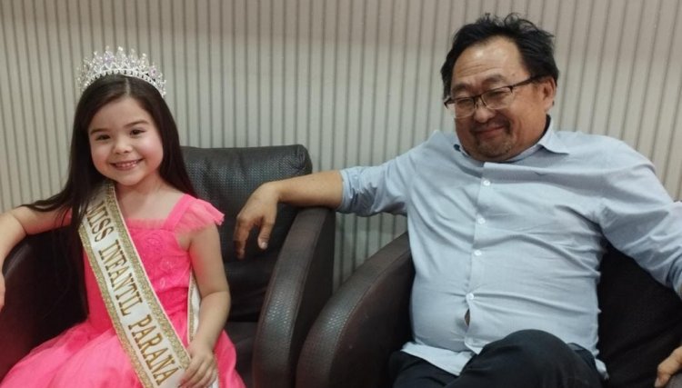 Miss Infantil PR visita prefeito Culestino nesta sexta-feira em Cafelândia 