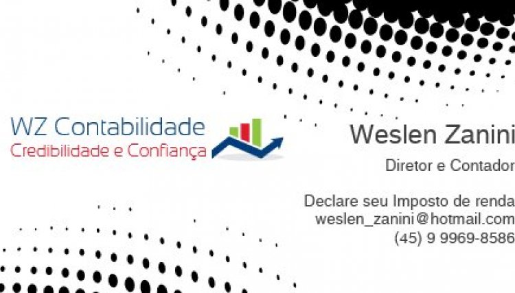 WZ Contabilidade presta serviço de consultoria e declaração de imposto de renda