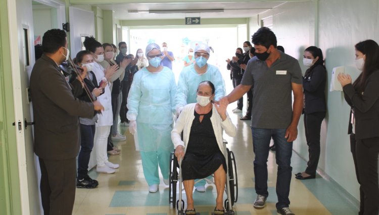 Hospital mantido pela Itaipu dá alta ao sétimo paciente de Covid-19