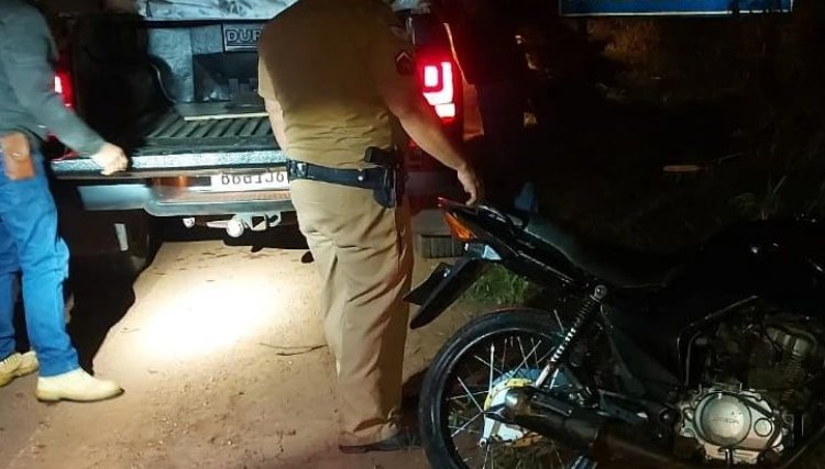 Jovem de 27 anos está desparecido em Cafelândia, sua motocicleta foi encontrada no Rio Melissa