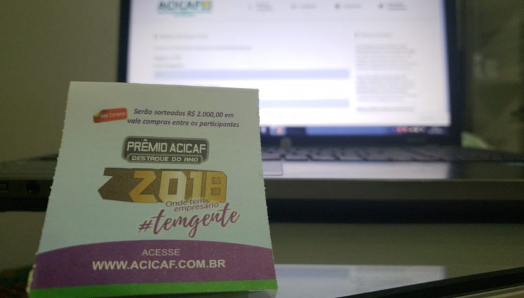 Mais de 200 empresas e profissionais serão premiados pela Acicaf