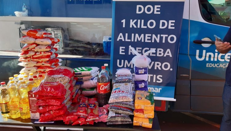 Cras de Cafelândia recebe 100 kilos de alimentos 