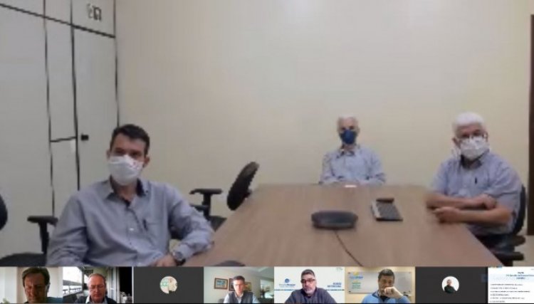 Coagru recepciona encontro virtual do Sistema Ocepar