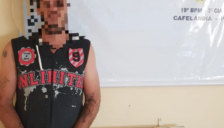 PM de Cafelândia é obrigada a usar arma de fogo para prender homem após furto