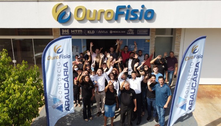 Empresa Ouro Fisio inaugura em Cafelândia, oferecendo opções imperdíveis de consórcios e equipamentos clínicos 