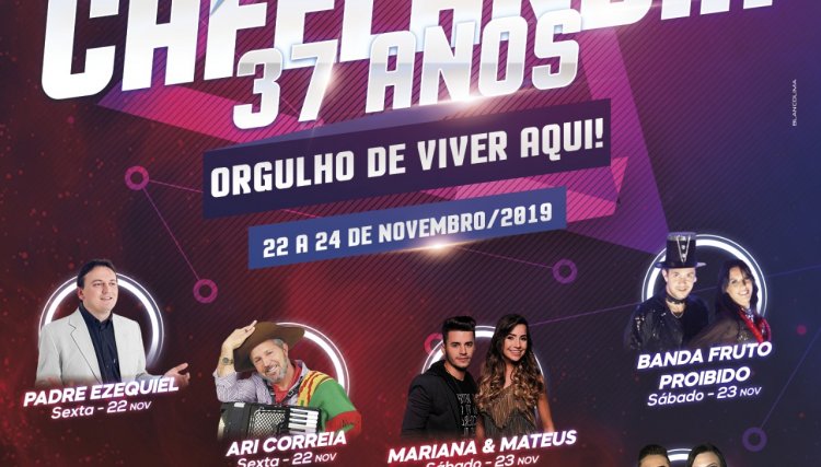 Dia 25 Cafelândia comemora 37 anos