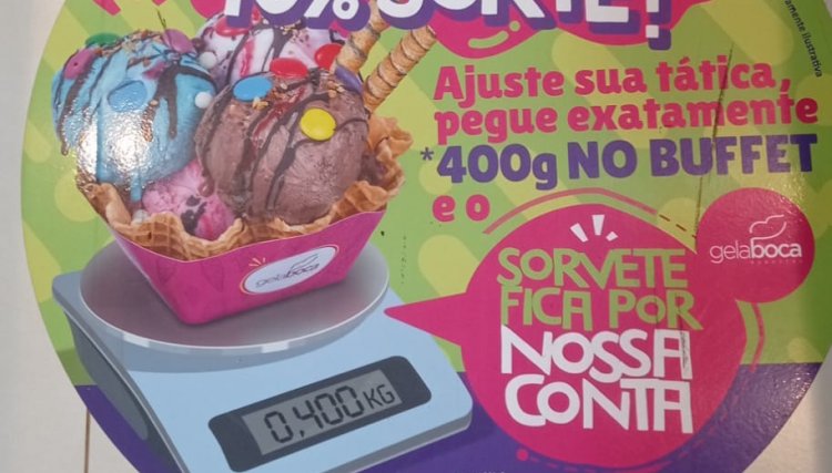 Veja como é fácil ganhar um sorvete na Gela Boca em Cafelândia 