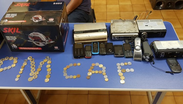Polícia Militar de Cafelândia prende homem por furto na Casa dos Parafusos 