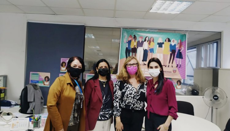 Primeira dama de Cafelândia confirma evento com a presença do Ônibus Lilás para atendimento das vítimas de violência