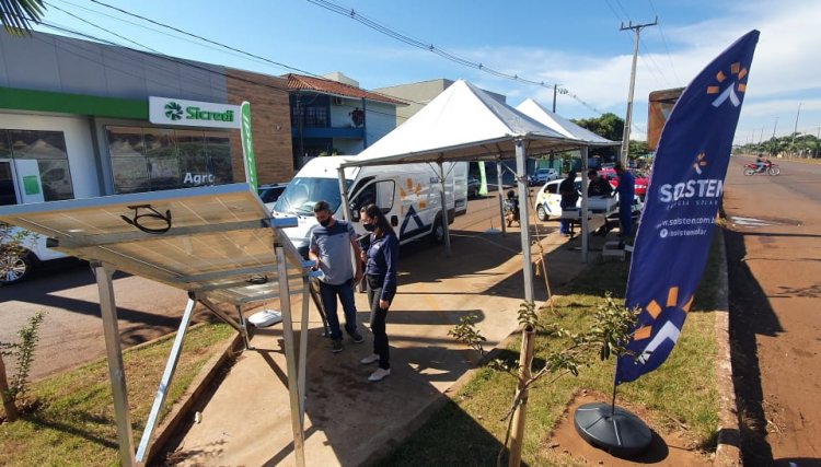 Solsten Energia Solar está atendendo clientes na Agência Agro do Sicredi em Cafelândia