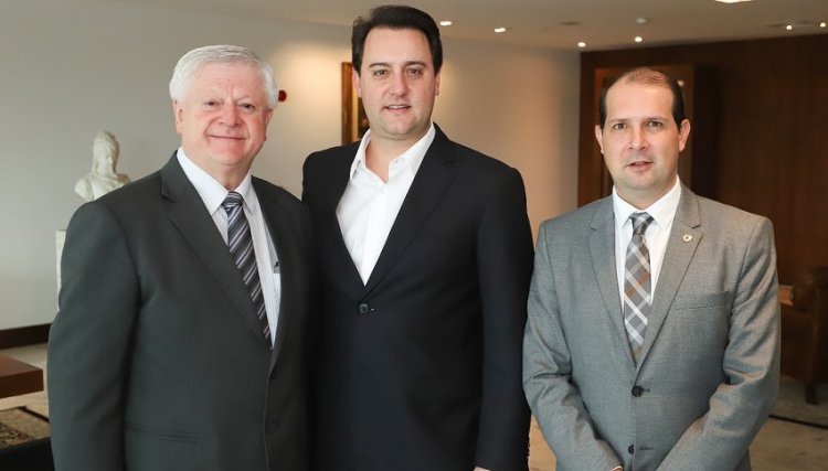 Valter Pitol participa de audiência com o governador do PR 