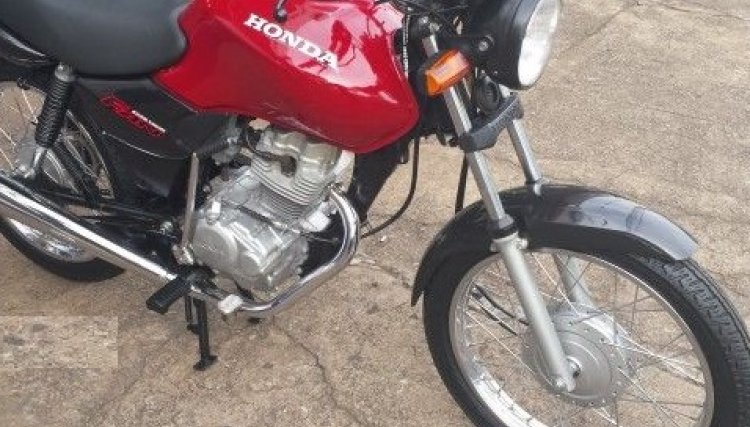 PM de Cafelândia apreende moto de condutor, após o mesmo fugir sem habilitação
