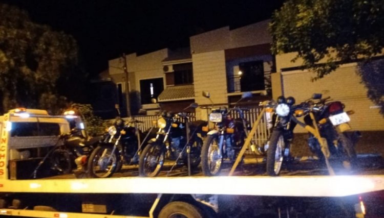 Oito motocicletas com o escapamento adulterado são apreendidas no fim de semana 