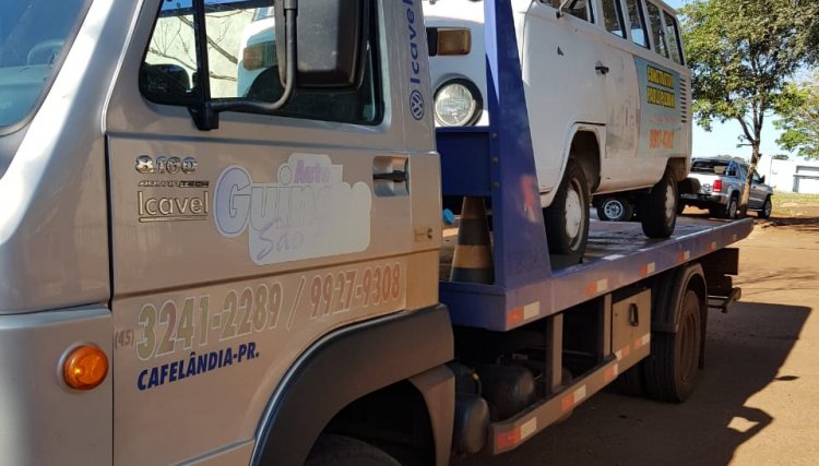 Polícia Militar de Cafelândia recupera Kombi furtada