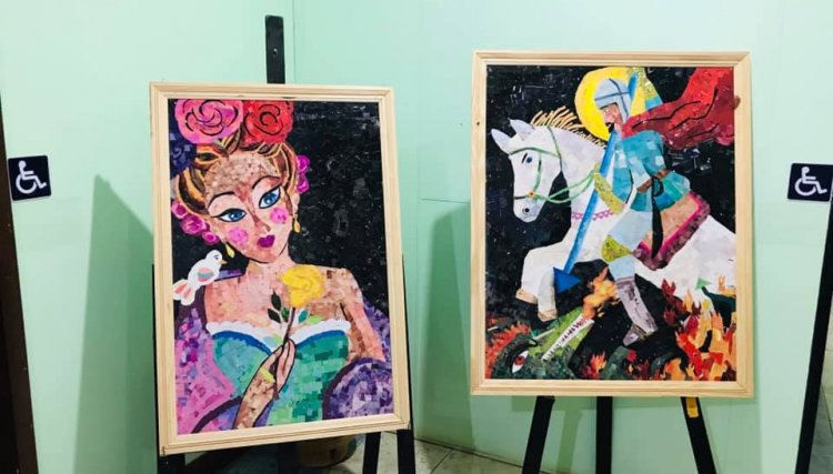 Faculdade Unica recebe obras de arte feitas pelos alunos da Apae