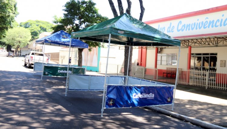 Cafelândia vacina idosos com mais de 90 anos a partir de amanhã (09) em sistema Drive Thru