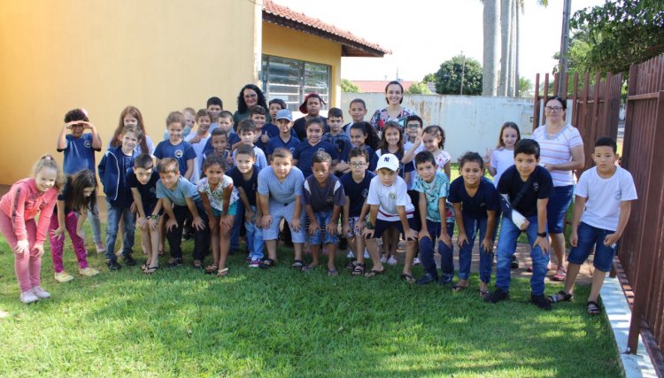 Biblioteca Cidadã de Nova Aurora está recebendo visitas de Escolas Municipais