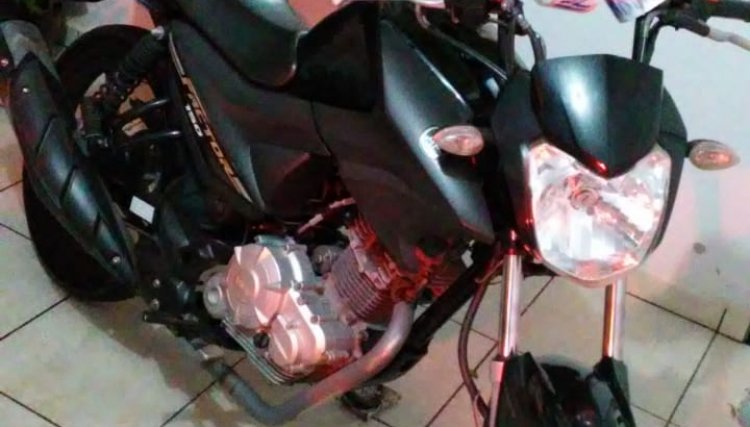 Motocicleta que presta serviços para Sanepar é furtada em Cafelândia 