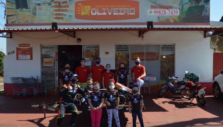 Equipe Ourofisio consórcio Racing de Cafelândia participará da etapa do metropolitano de kart em Cascavel