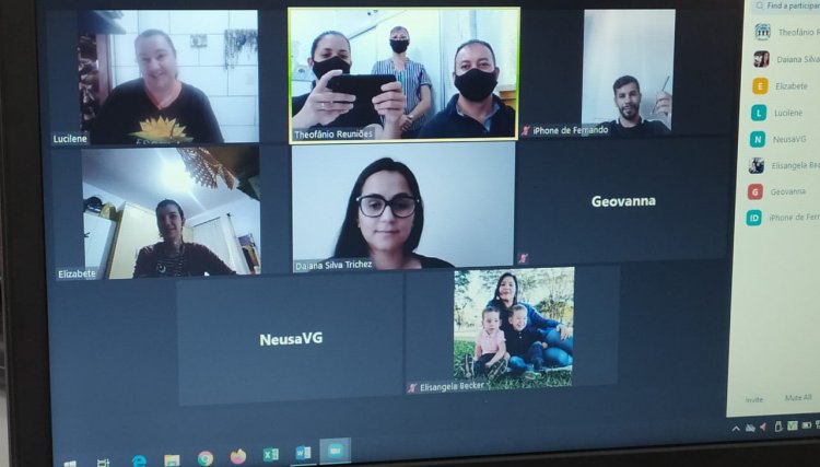 Professores de Cafelândia  realizam conselho de classe online devido ao covid-19