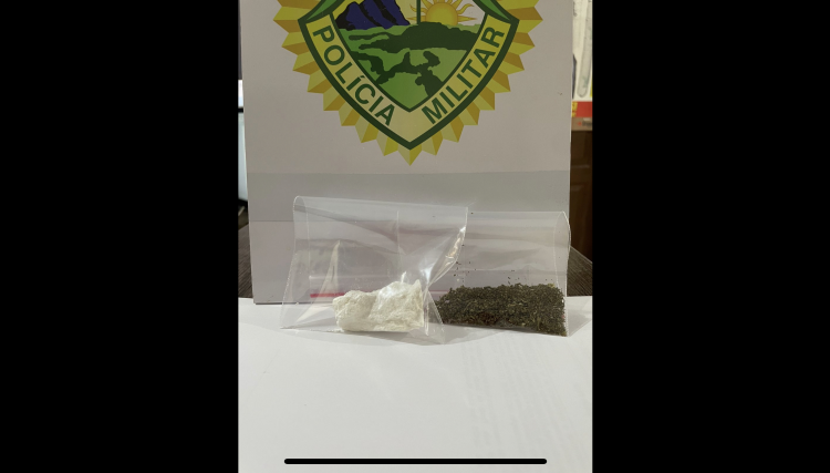 Passageiro de táxi é preso por tráfico de drogas em Corbélia