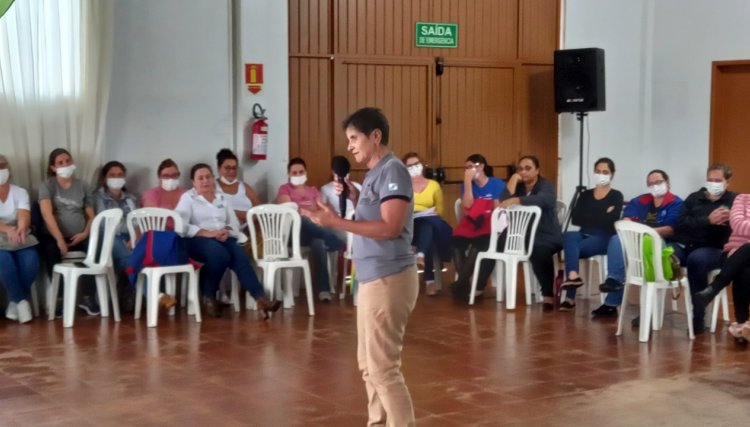 Equipe da Saúde de Nova Aurora passam por capacitação com a 10º Regional de Saúde
