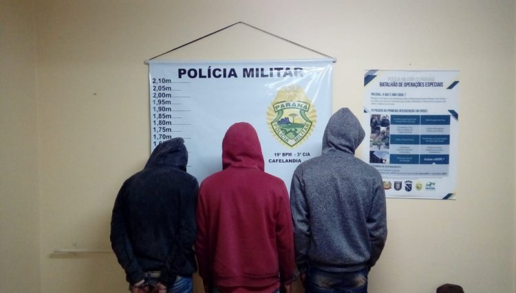 Polícia Militar de Cafelândia recupera carro e celular roubados