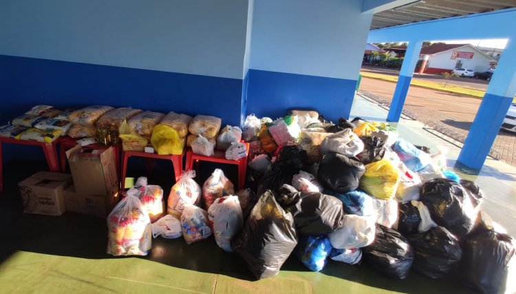 Doações arrecadadas no drive thru solidário são repassadas à Assistência Social de Assis 