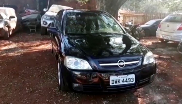 Carro furtado de garagem em Cafelândia é encontrado 