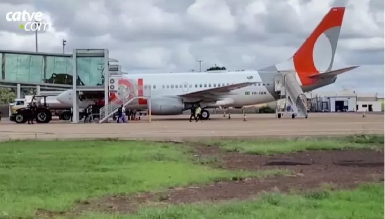 Avião da Gol arremete duas vezes, uma em Cascavel e outra em Foz do Iguaçu, nesta sexta-feira