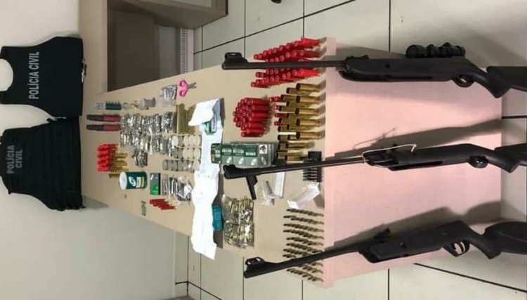 Polícia Civil de Ubiratã e Campina da Lagoa fecham loja clandestina de armas e munição
<br/>
<br/>