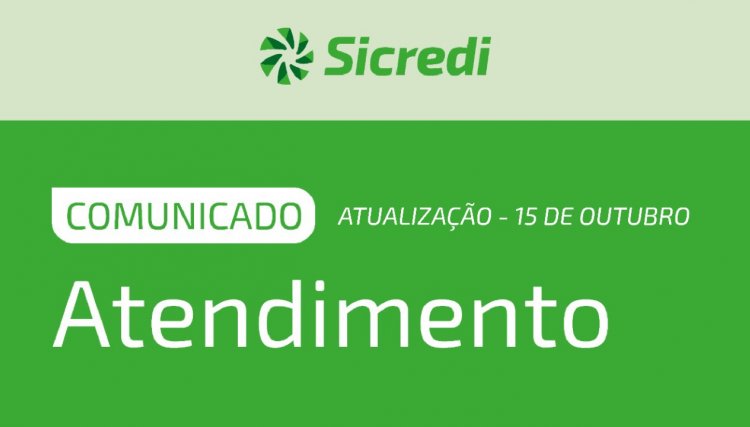 Parte das agências Sicredi reestabelecem atividades normais de atendimento na região 