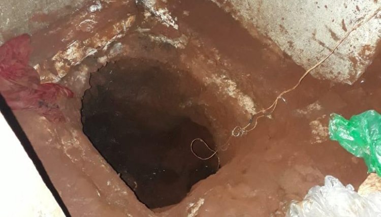Nove presos fogem nesta madrugada após cavar um túnel na cadeia de Campina da Lagoa