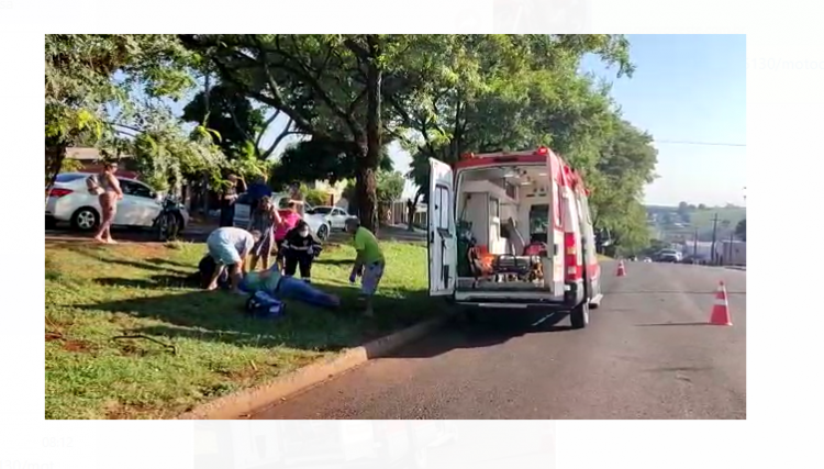 Acidente de trânsito é registrado nesta manhã em Cafelândia