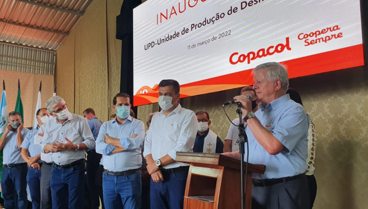 Copacol investe R$ 120 milhões inaugura UPD e Secretário do PR afirma que a Cooperativa é a mais organizada do BR  