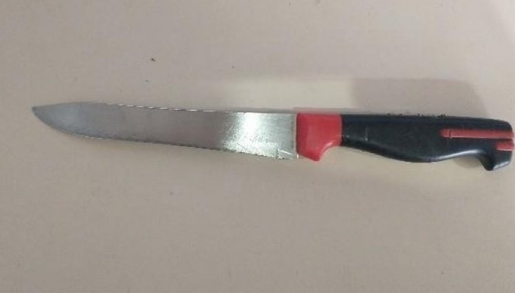 Homem agride a esposa com um golpe de faca em Nova Aurora