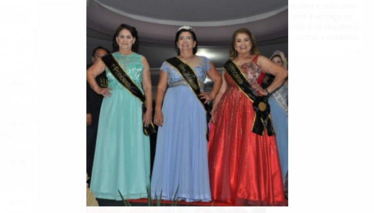 Teresinha Alves Matias é a nova Miss Terceira Idade 2022 de Cafelândia 
