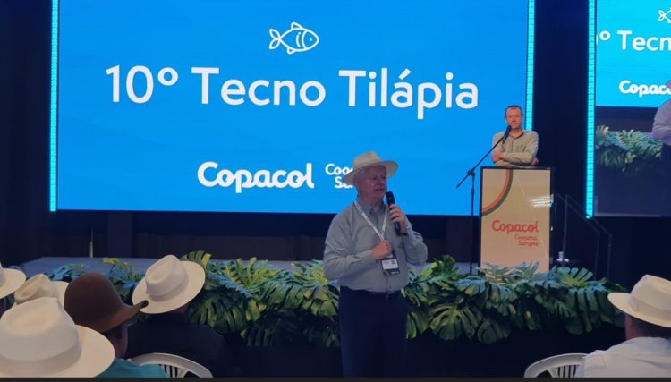 Piscicultores participam do TecnoTil&aacute;pia no primeiro dia do Copacol Agro 2022, veja o v&iacute;deo